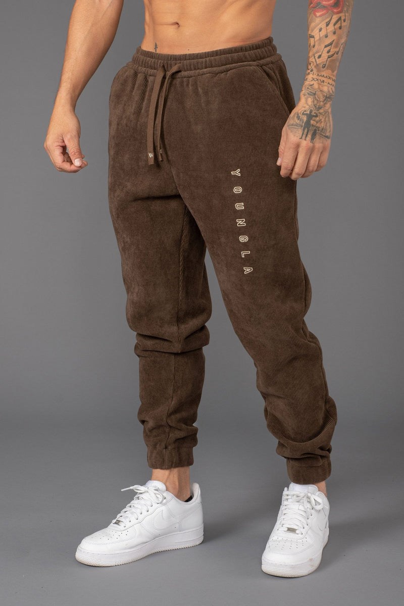 YoungLA 244 Aspen Joggers Braun | 57419-AGER