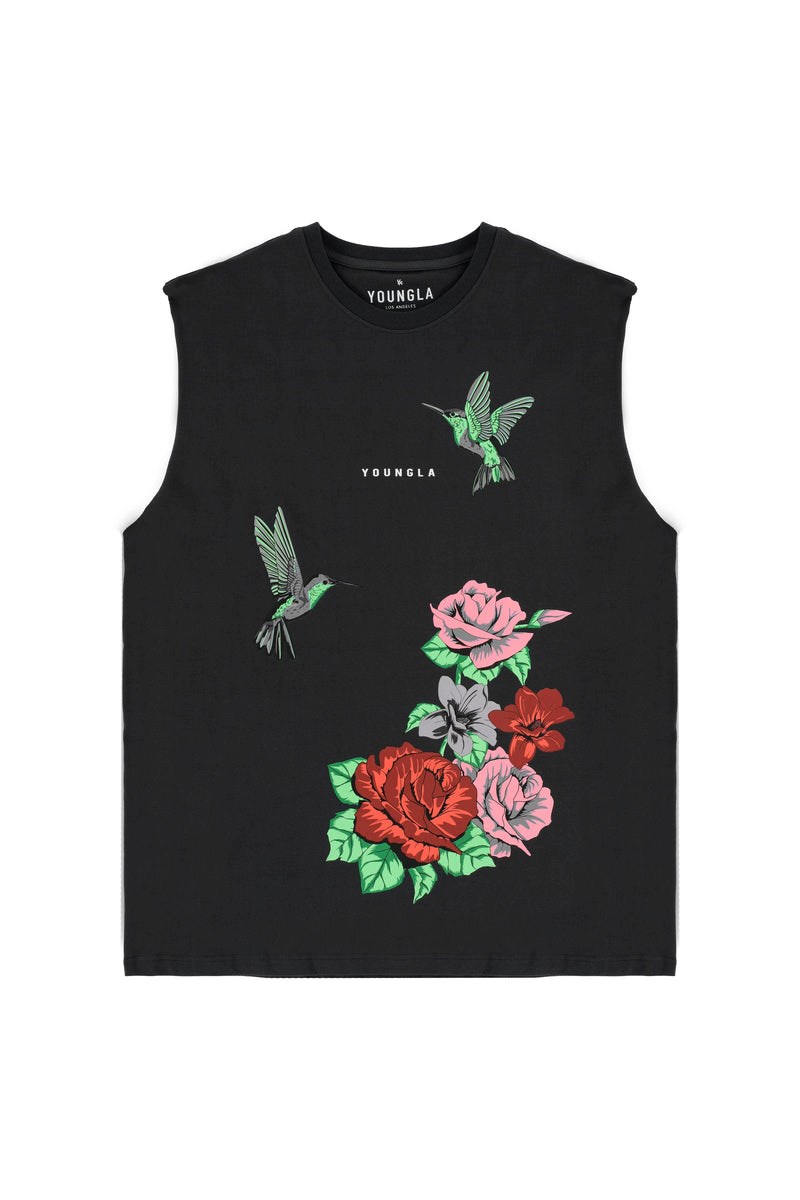 YoungLA 315 The Good Life Tanks Schwarz | 81657-WBMQ