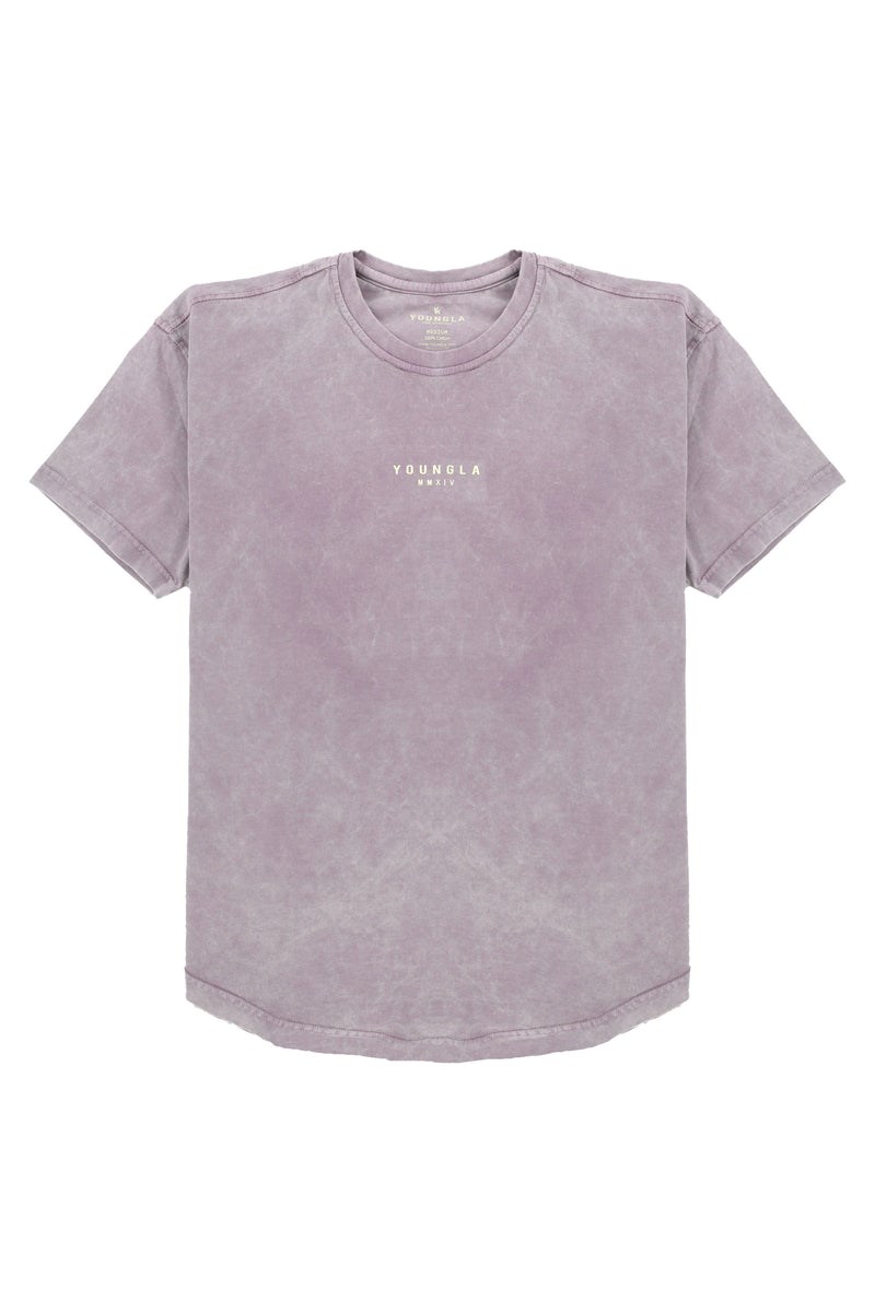 YoungLA 405 Tee Wavy Kollektion Lavendel Waschen | 69213-RHQC