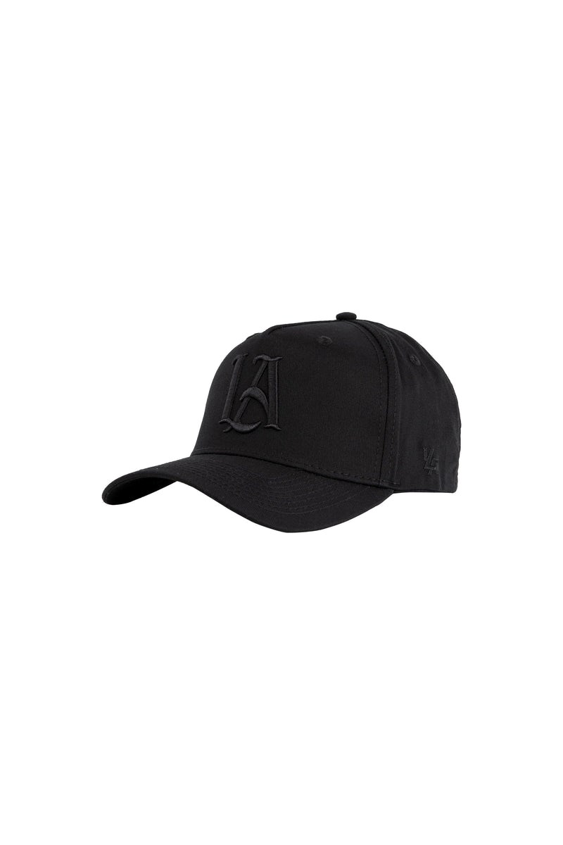 YoungLA 920 A-Frame LA Snapback Hat 2.0 Schwarz | 34765-FCJA