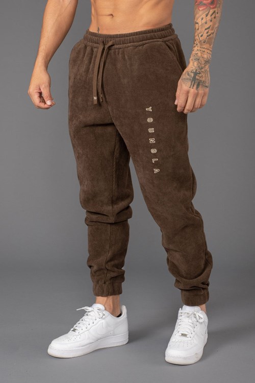 YoungLA 244 Aspen Joggers Braun | 57419-AGER