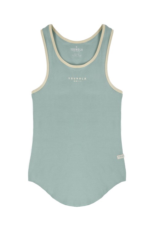 YoungLA 313 Rocket Rib Tanks Mintfarben | 81056-AOYT