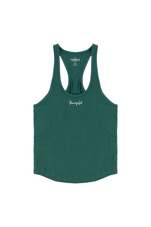 YoungLA 333 Aesthetics Stringers Grün | 94251-QWBU