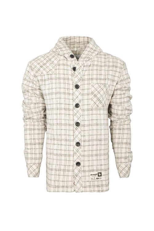 YoungLA 431 Mit Kapuze Flannels Weiß | 74680-BJGY