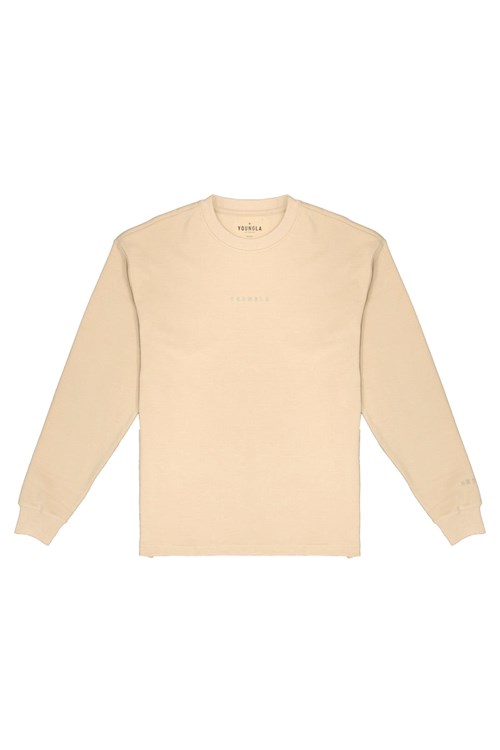 YoungLA 450 Cloud Foam Long Sleeves Beige | 19250-JRAC