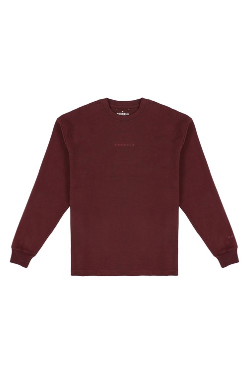 YoungLA 450 Cloud Foam Long Sleeves Wine | 51689-MJNR