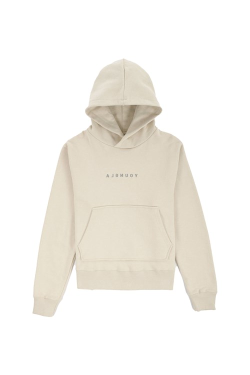 YoungLA 511 Mirror Excellence Hoodie Bone | 87915-NEDH